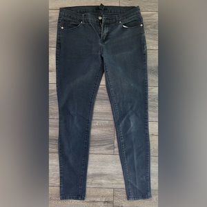 Forever 21 black skinny jeans, size 28